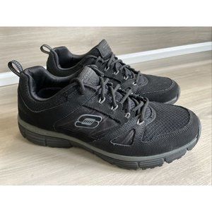 Skechers‎ Lightweight Duel Lite Sneakers Mens Size 8 Black SN 50067